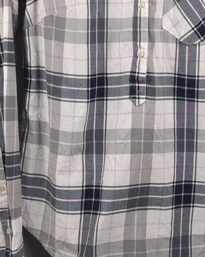 Gray Plaid Shirt