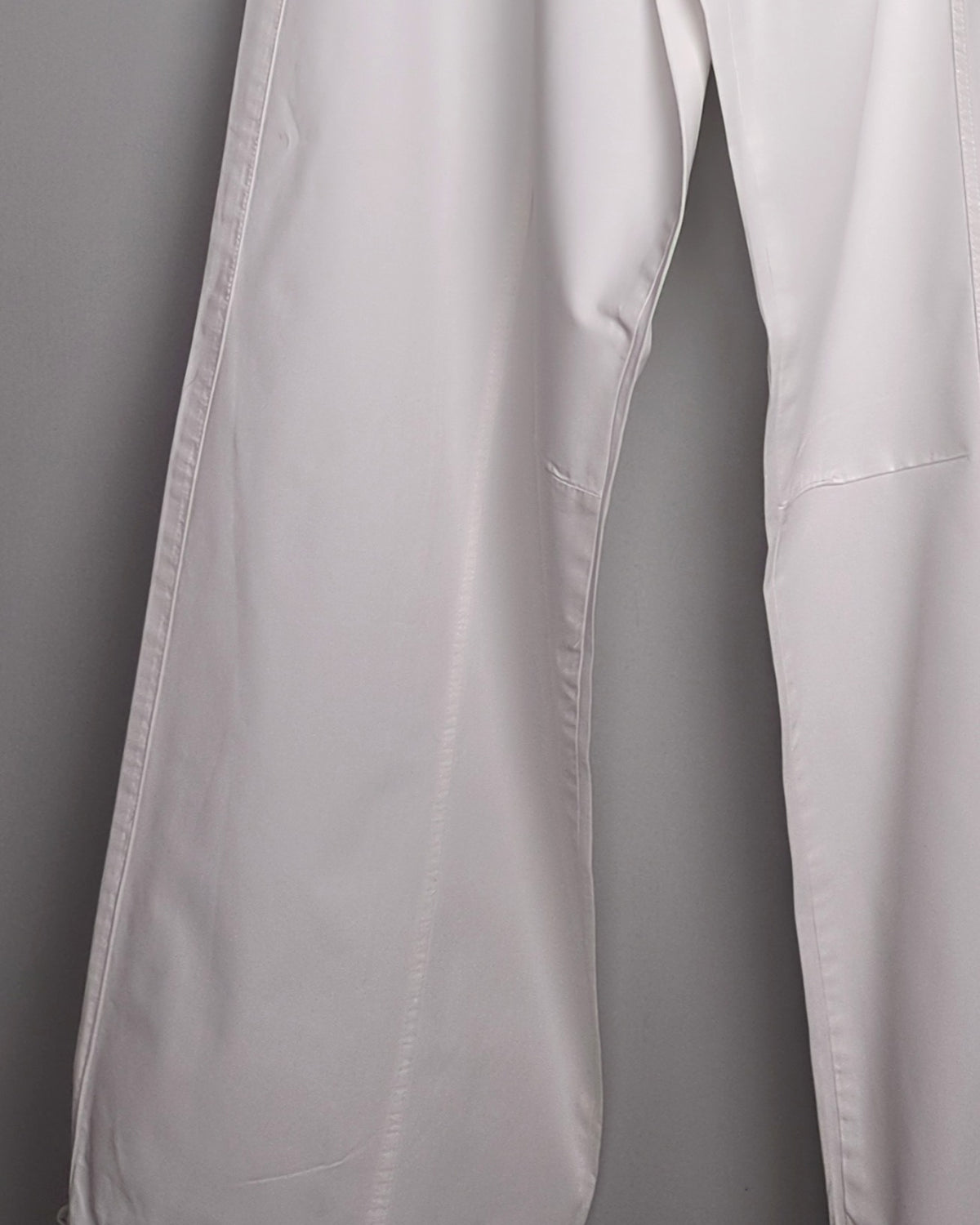 Zara White Casual Trousers