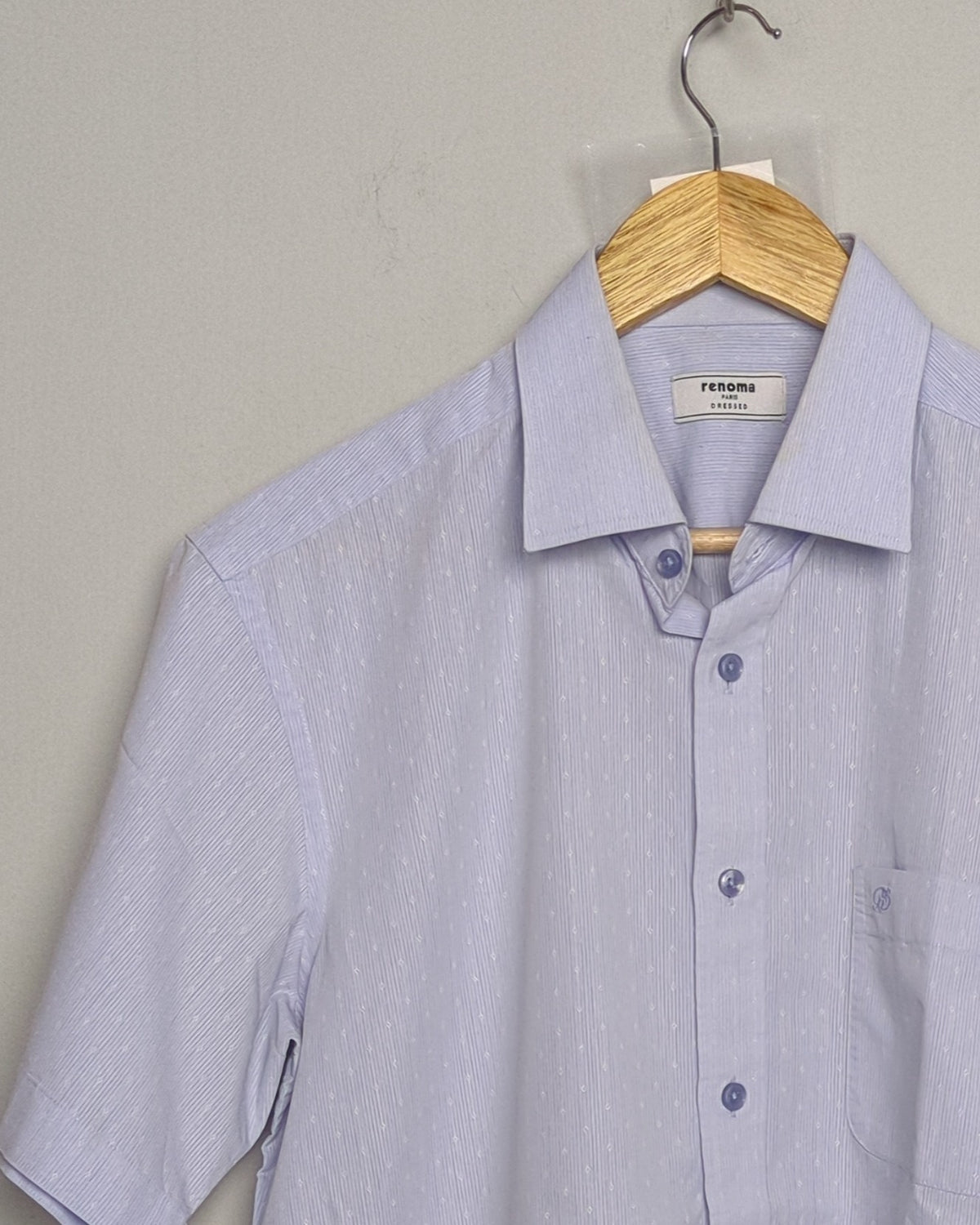 Renoma Paris Blue Formal Shirt