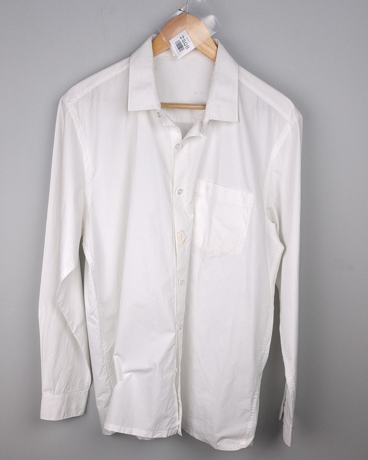 Ramraj White Button-Down Shirt