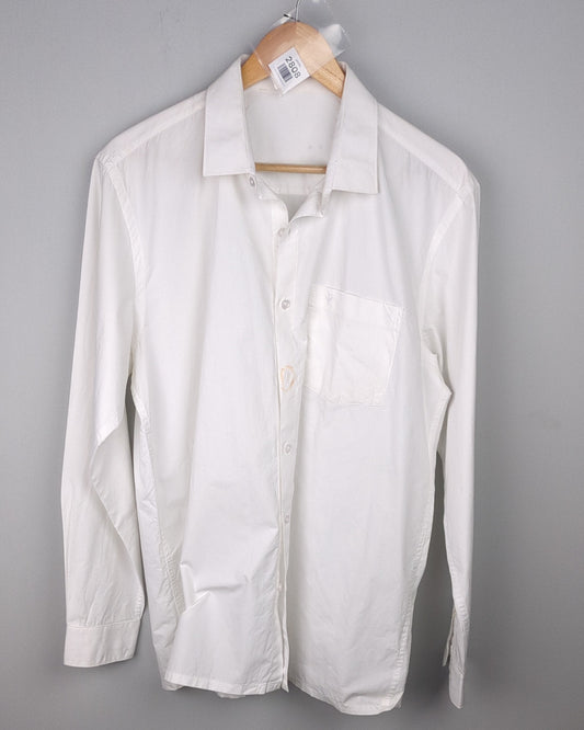 Ramraj White Button-Down Shirt
