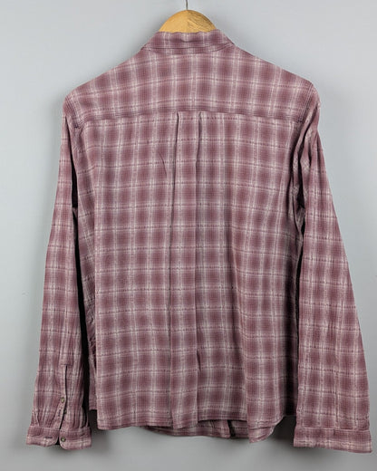 Wine Plaid Shirt