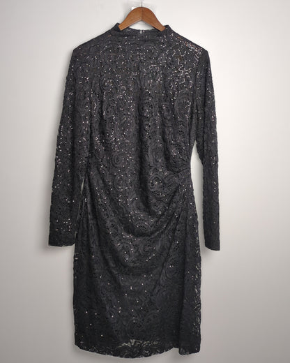 Ralph Lauren Grey Lace Dress