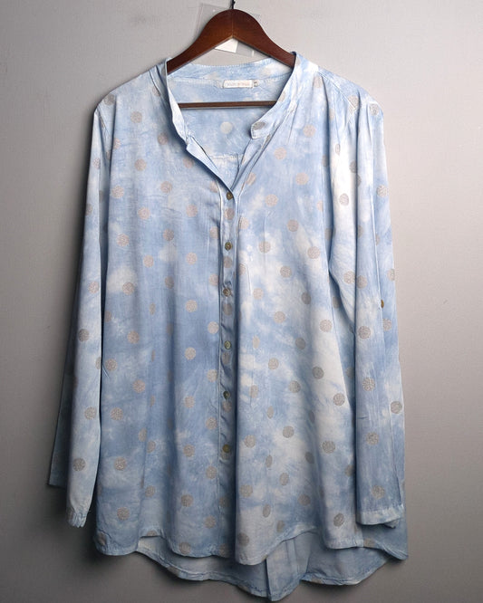 Blue Buttoned Shirt