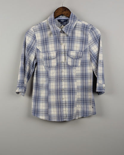 Blue Plaid Shirt