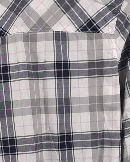 Gray Plaid Shirt