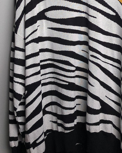 Black Zebra Sweater
