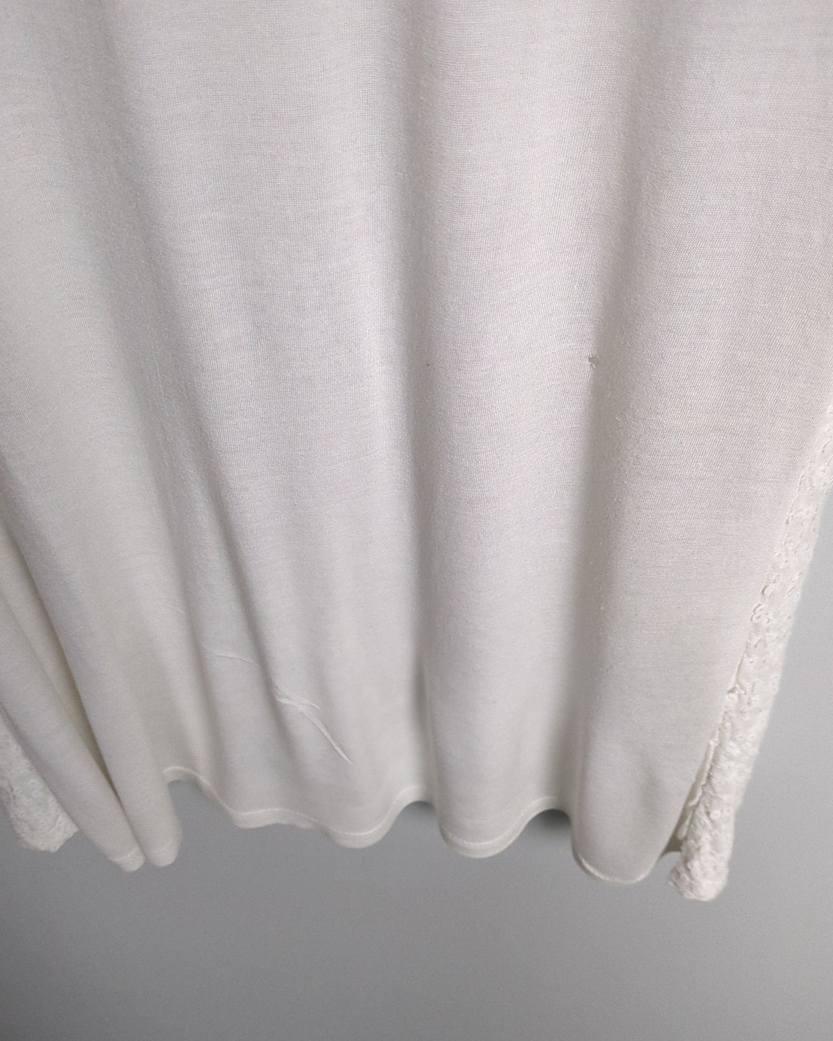 Walk And Talk White Sequin Tank