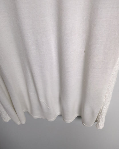 Walk And Talk White Sequin Tank