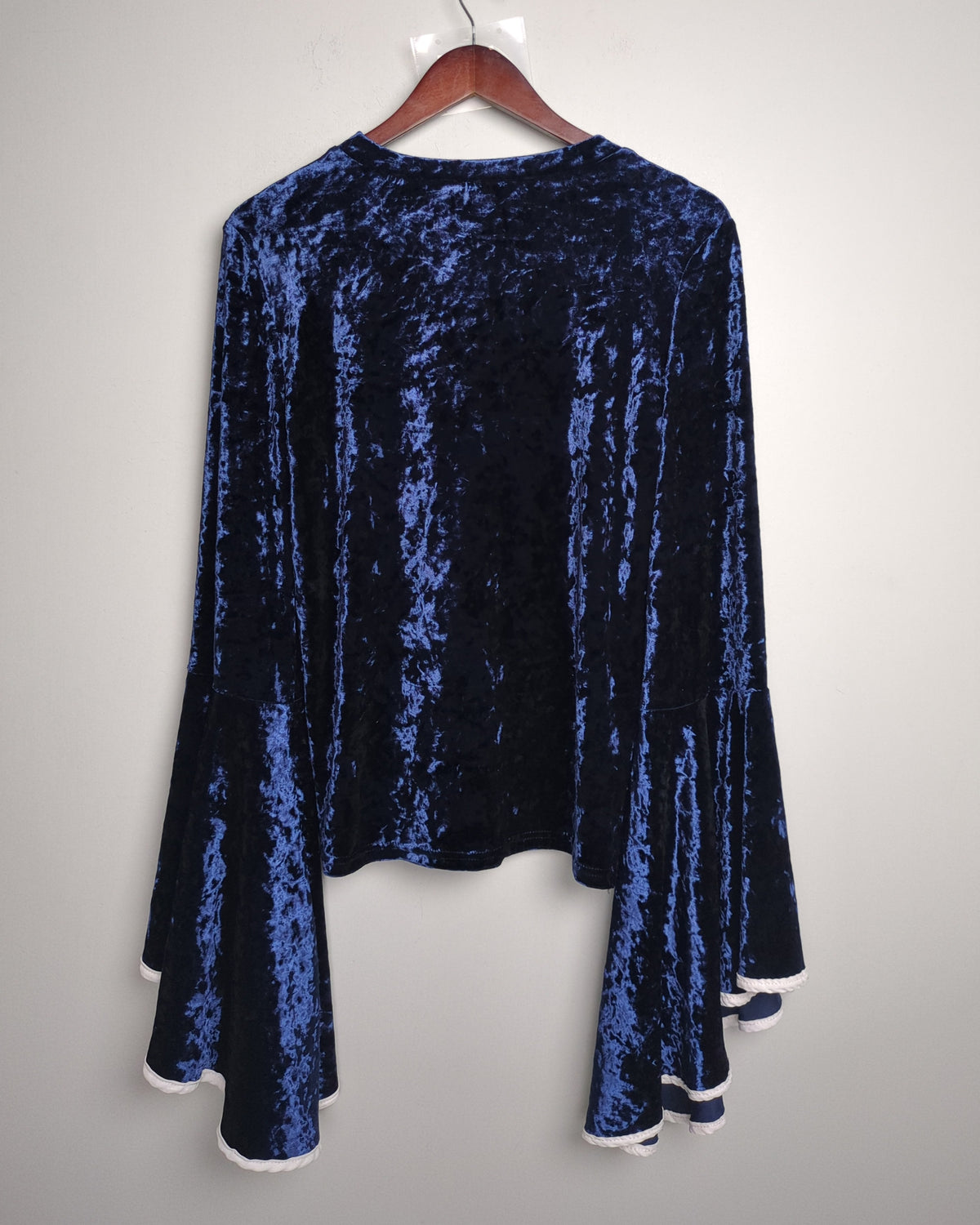 Blue Velvet Top