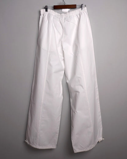 Zara White Casual Trousers