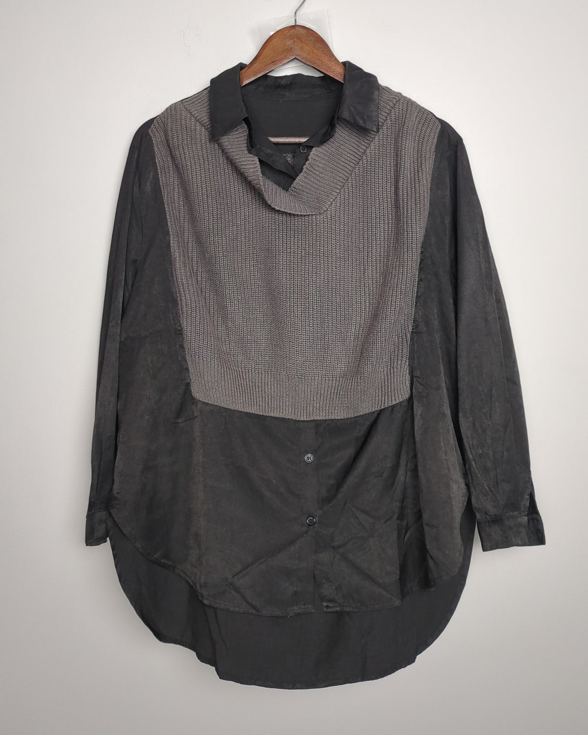Grey Knit Shirt
