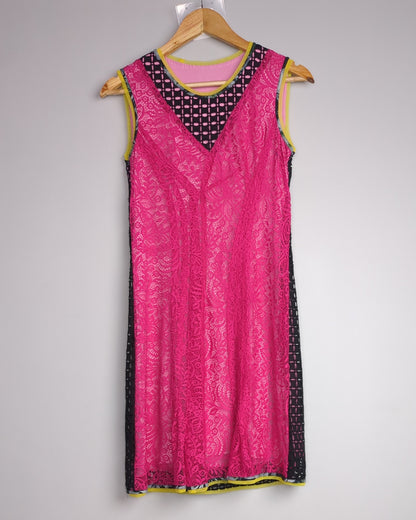 Pink Lace Dress