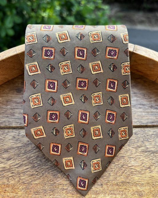 Chaps By Ralph Lauren Beige Neck Tie
