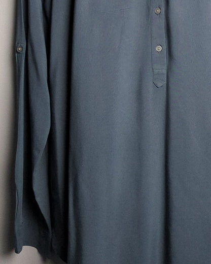 Loft Blue Button Blouse