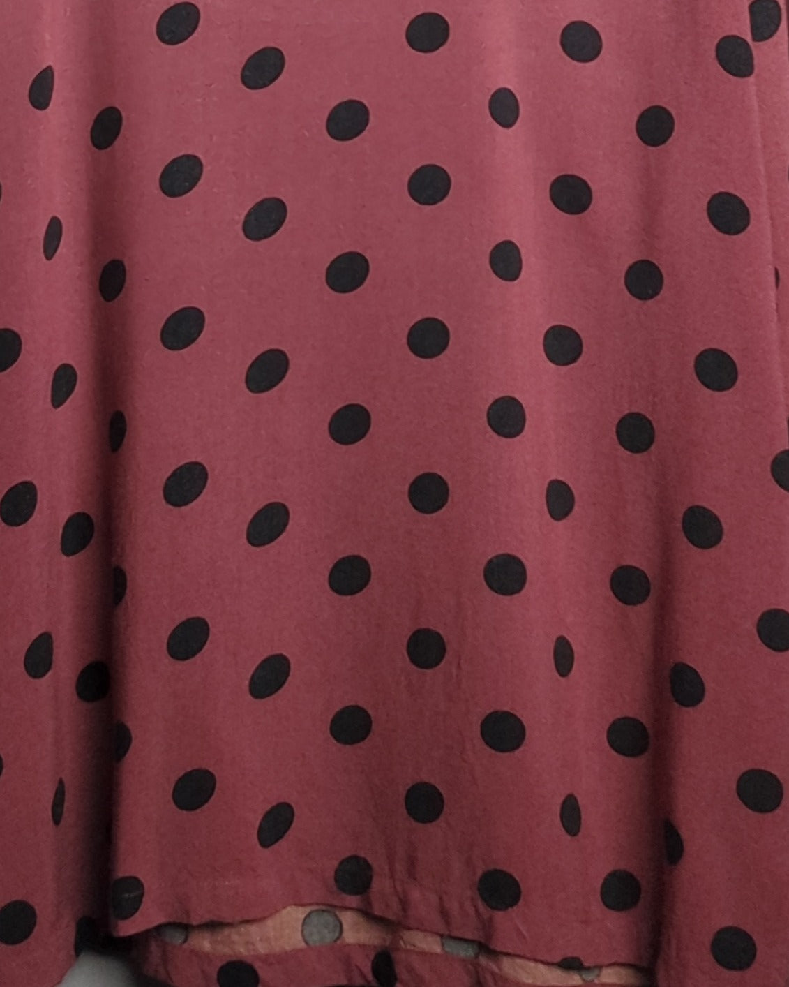 Pasta Wine Polka Blouse