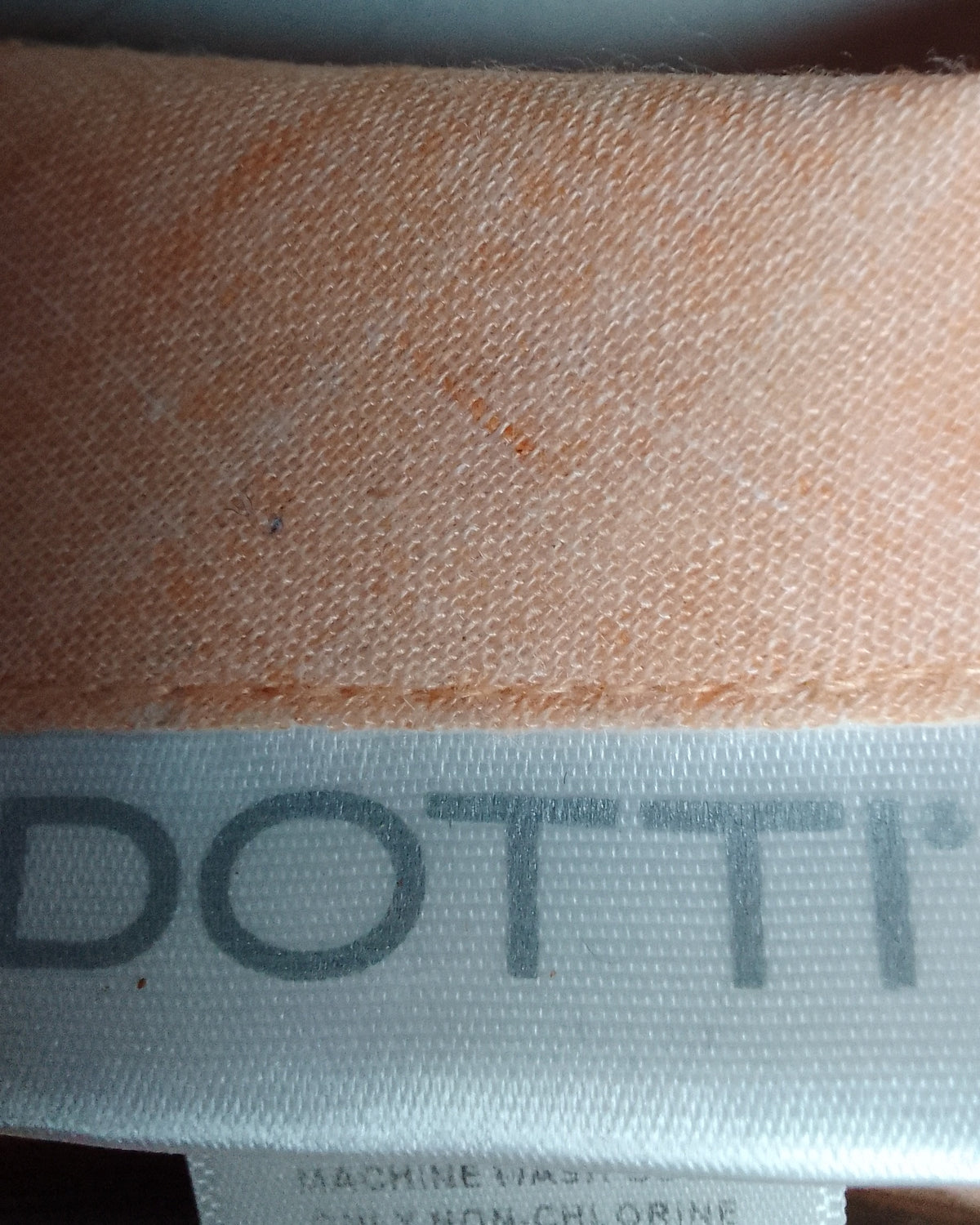 Dotti Orange Buttoned Tunic