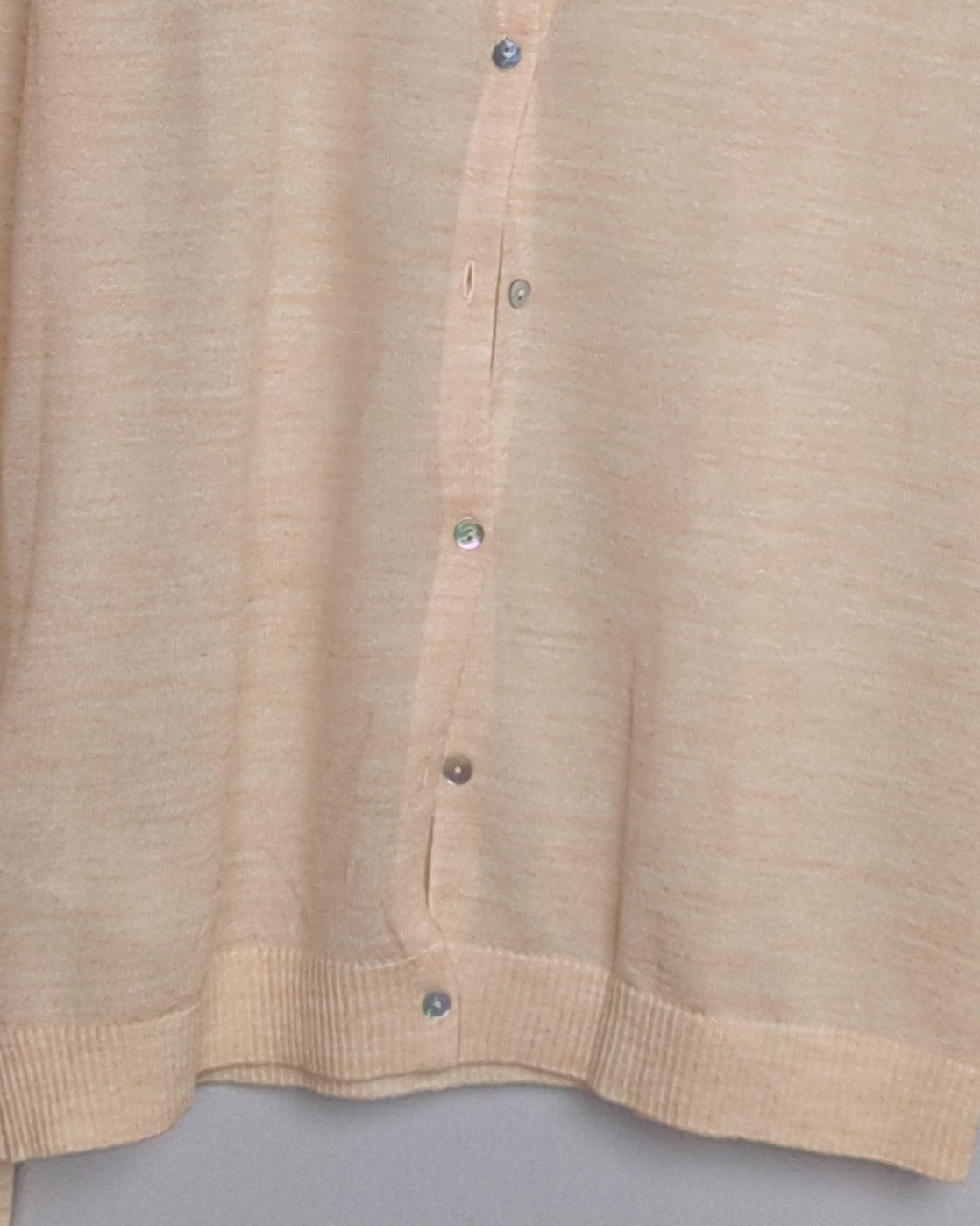 Mango Beige Floral Cardigan