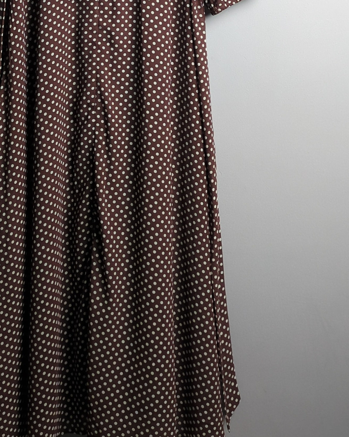 Wardrobe Brown Wrap Dress