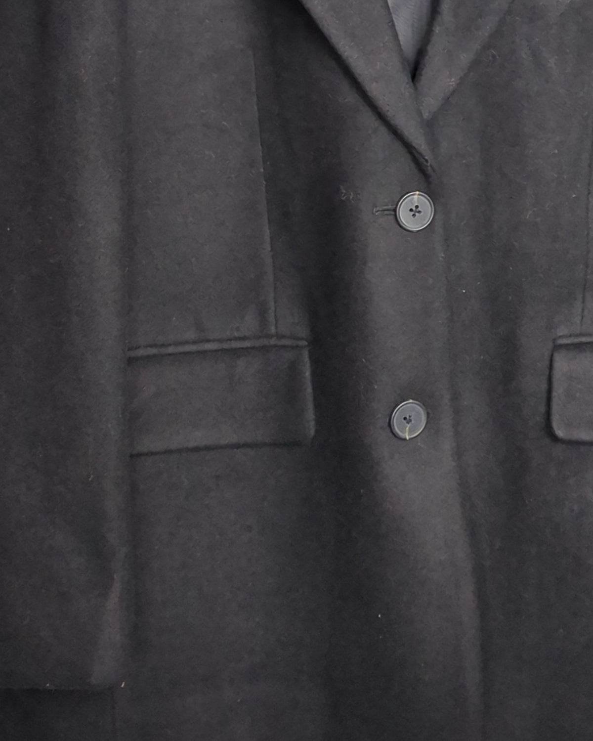 Musinsa Standard Black Woolen Blazer