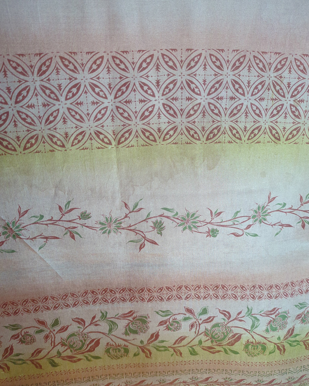 Green Embroidered Saree