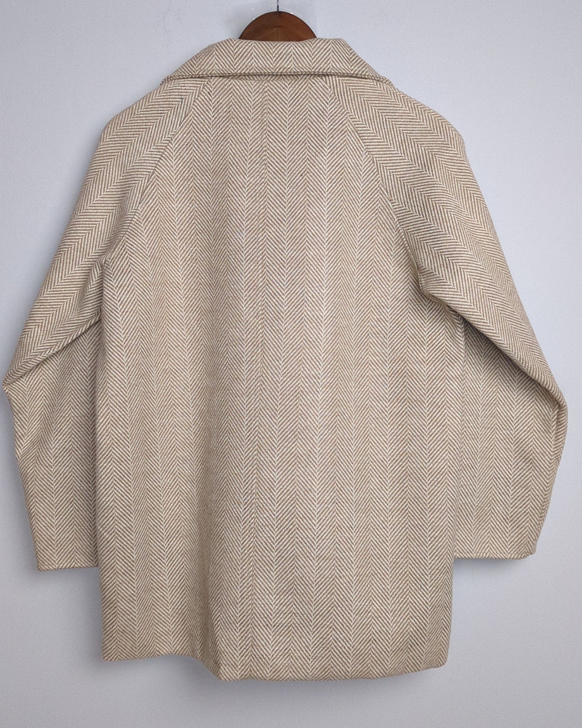 Fashion Classic Beige Double-Breasted Coat