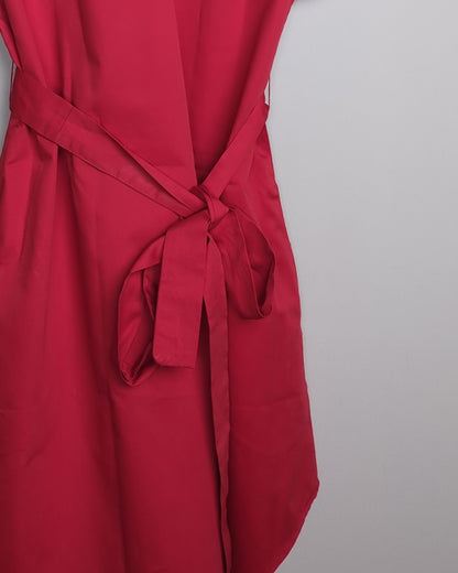 Fablestreet Red Casual Dress