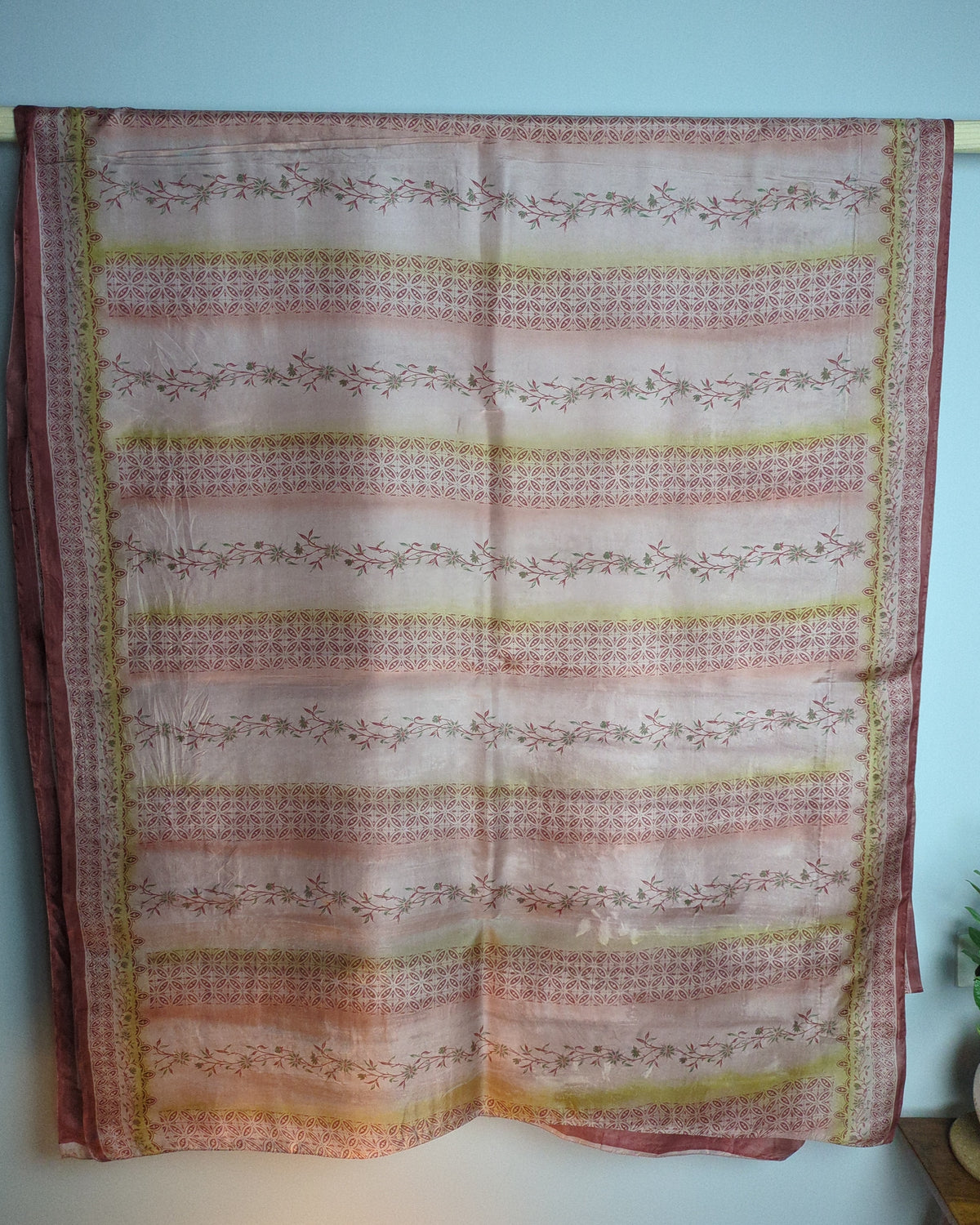 Green Embroidered Saree