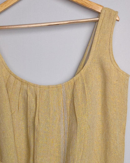 Mayflower Beige Tie Top