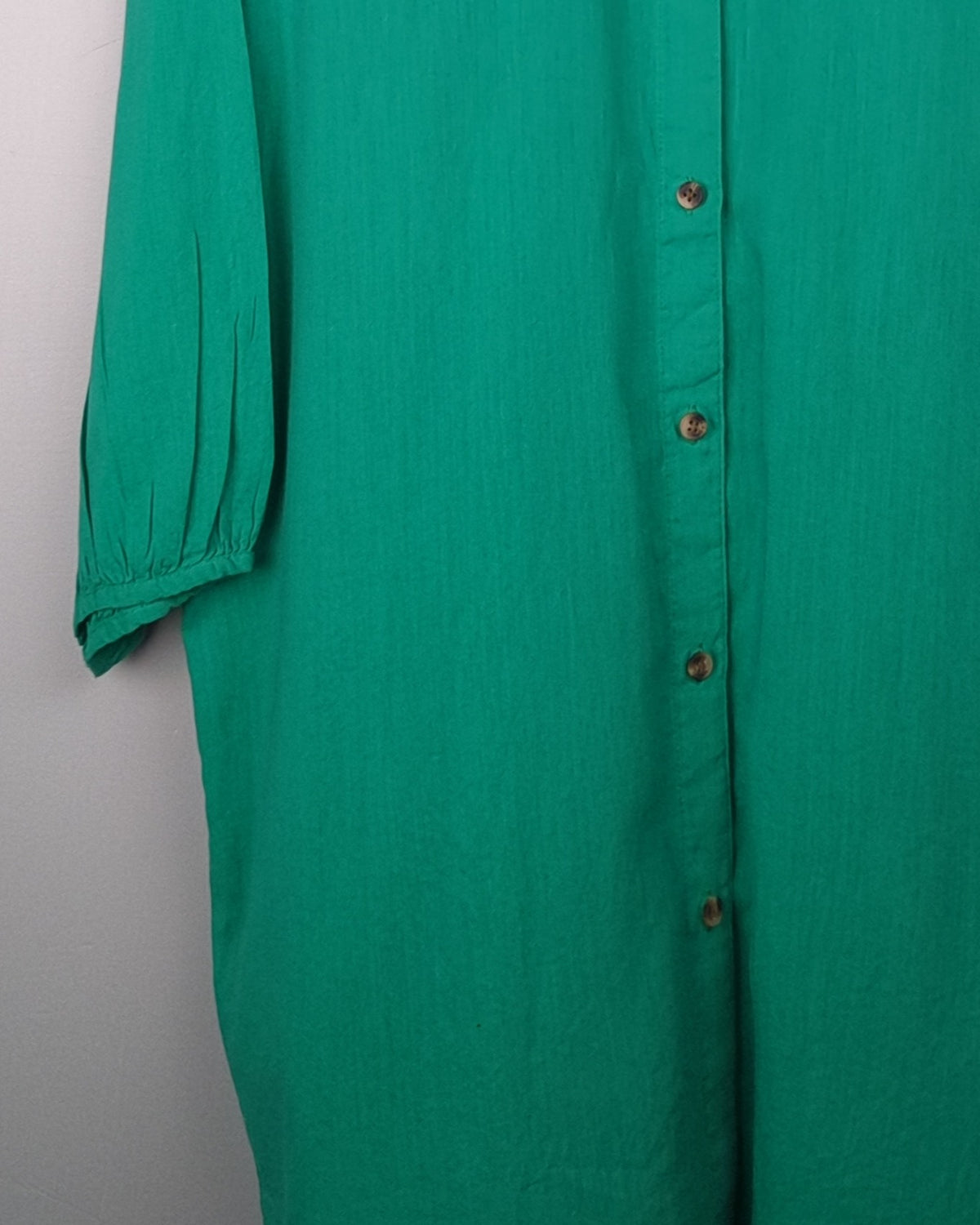 Joe Fresh Green Button-Down Shirt