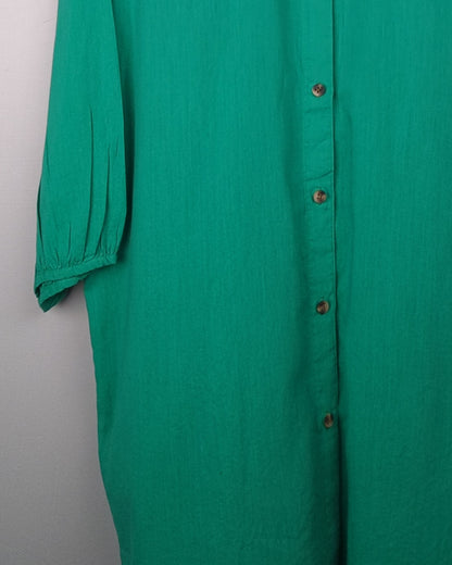 Joe Fresh Green Button-Down Shirt