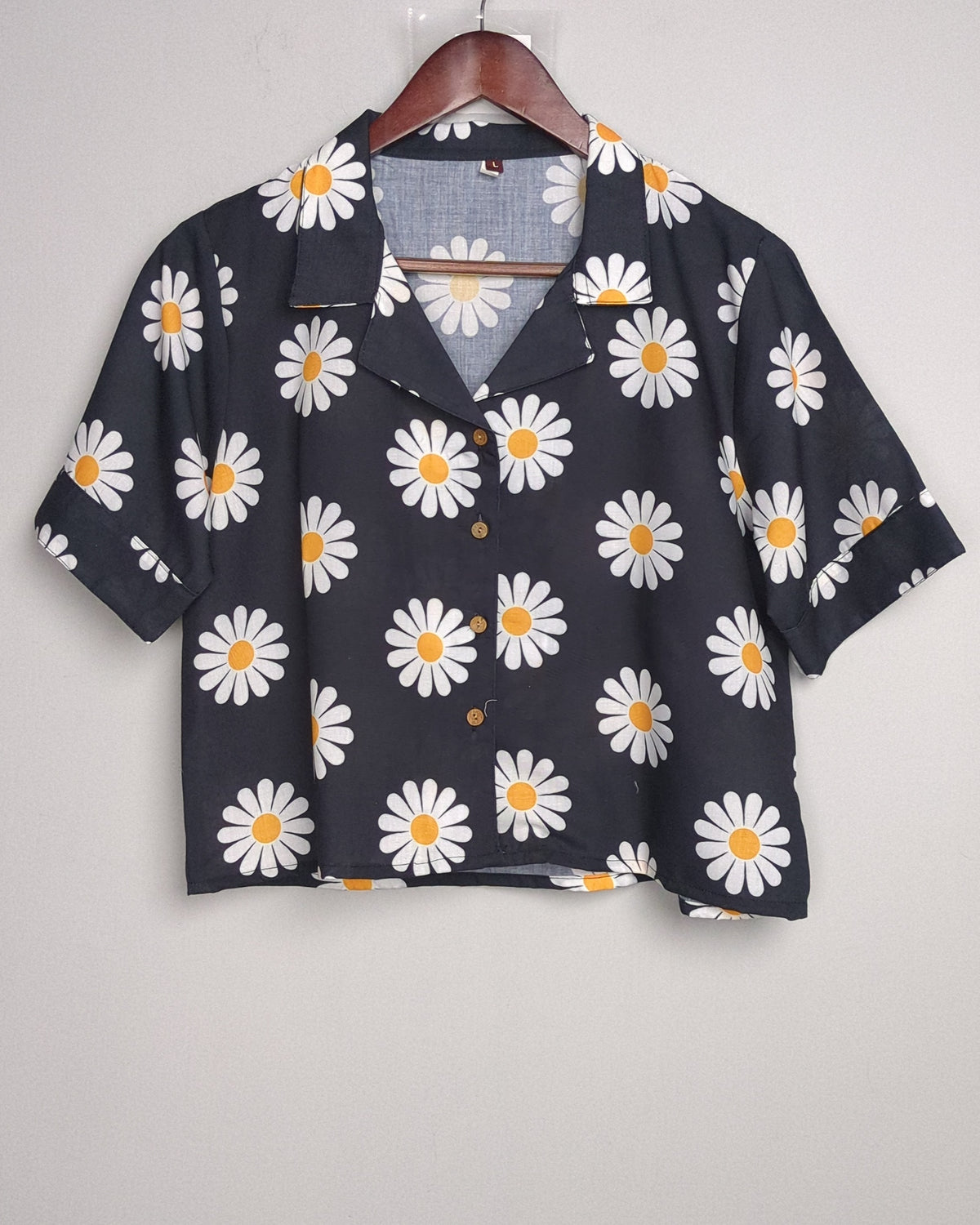 Black Daisy Shirt