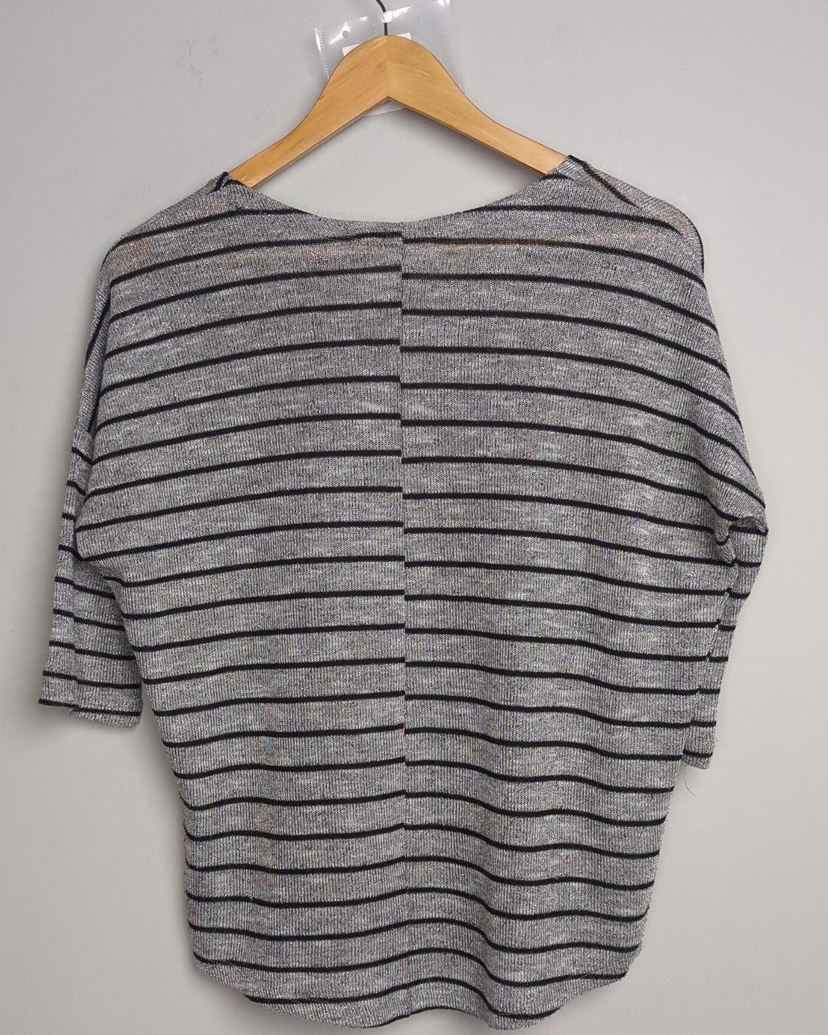 Nuon Grey Striped Sweater