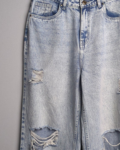 Madame Blue Distressed Jeans
