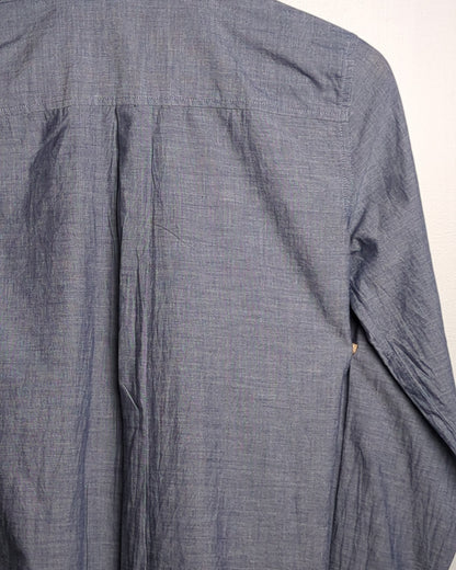 J Crew Grey Button-Down Tunic