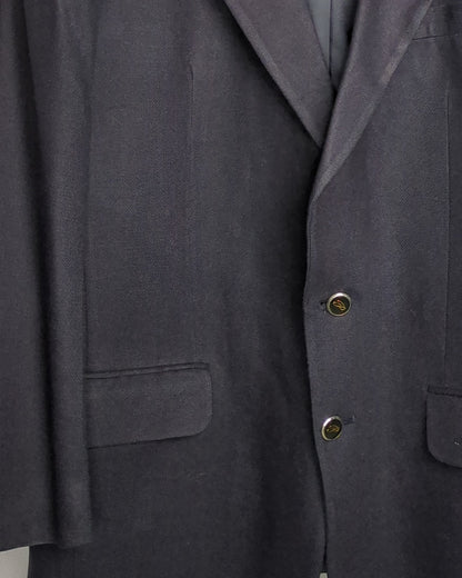 Piebald Black Blazer Jacket