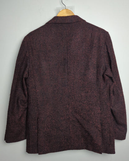 Kimseoryong Homme Wine Woolen Blazer