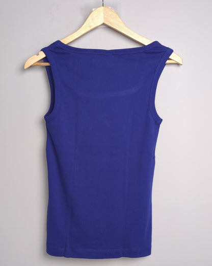 S.Oliver Blue Cotton Top