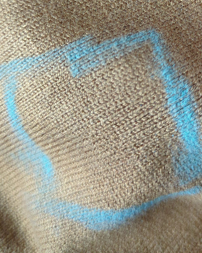 Brown Graphic Pullover