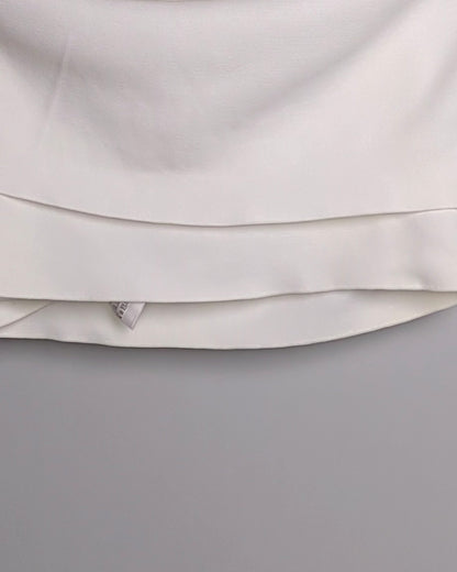 Zara White Off-Shoulder Top