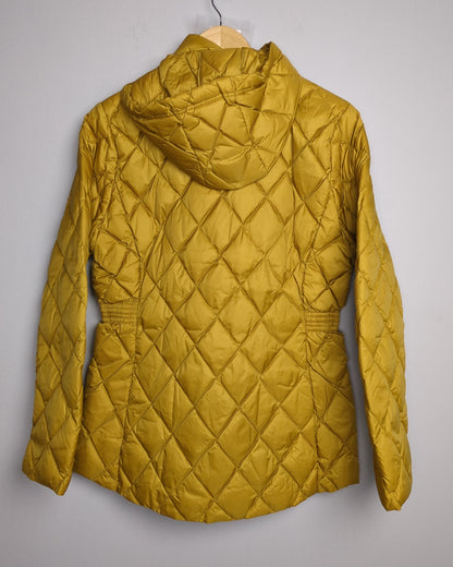 Per Una Marks And Spencer Orange Quilted Jacket