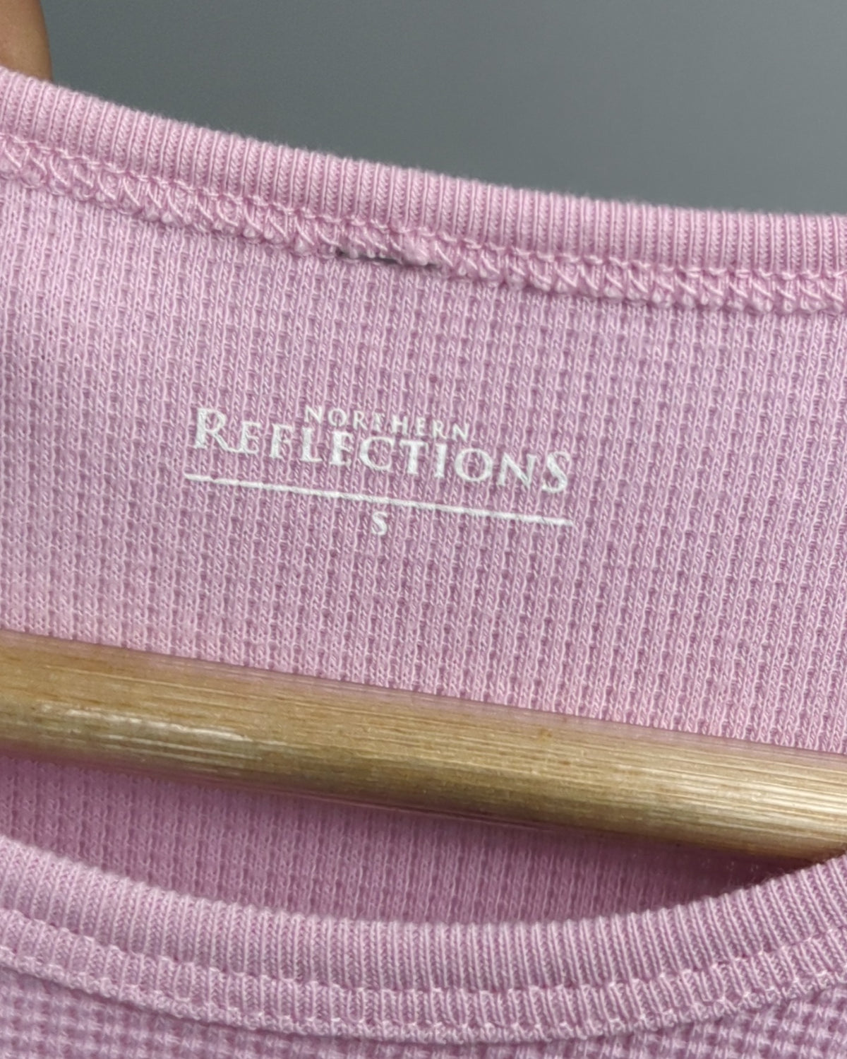 Reflections Pink Waffle Shirt