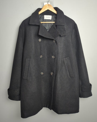 Wonder Wonder Black Peacoat Jacket