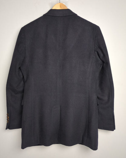Basso Homme Black Woolen Blazer