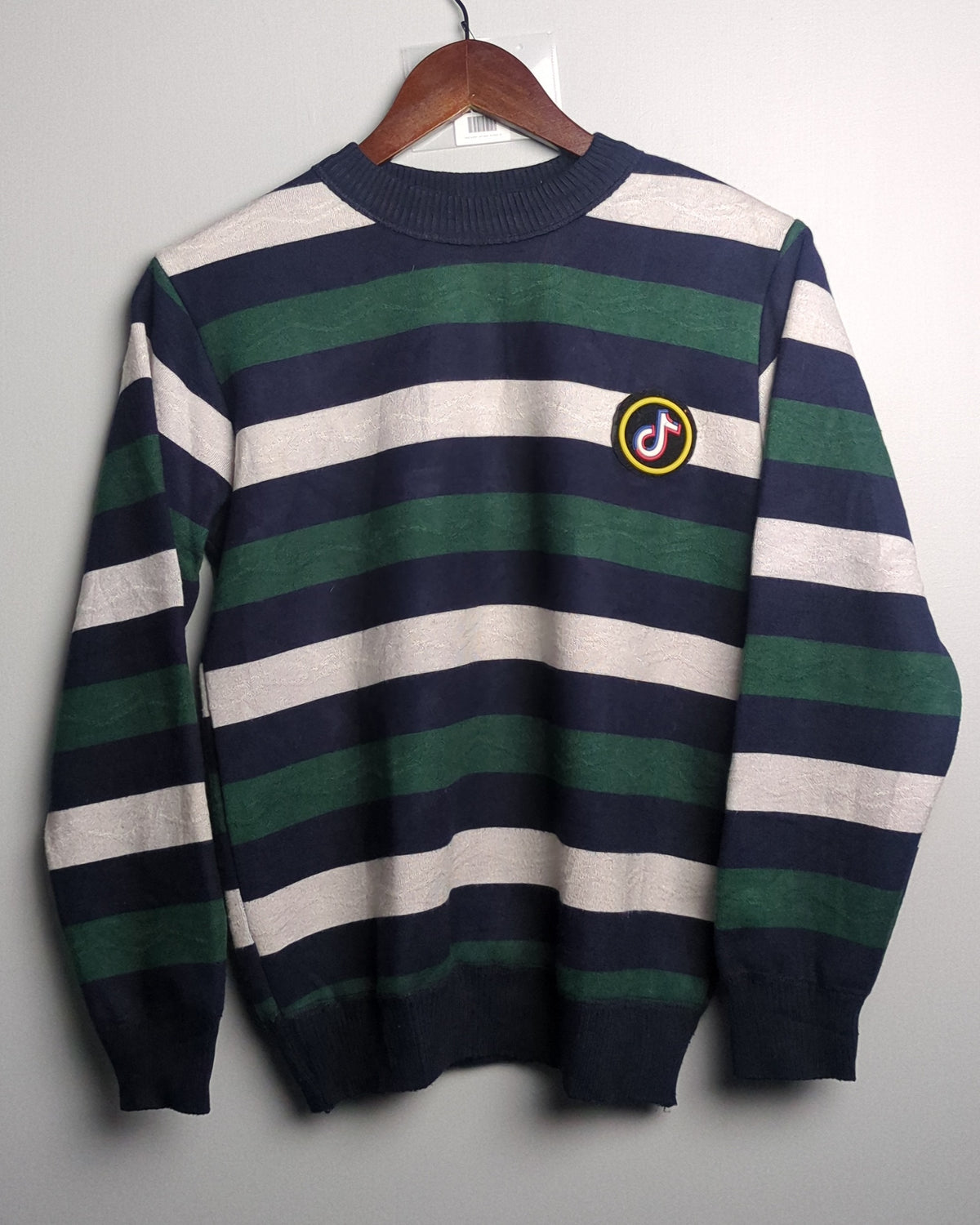 Blue Striped Sweater