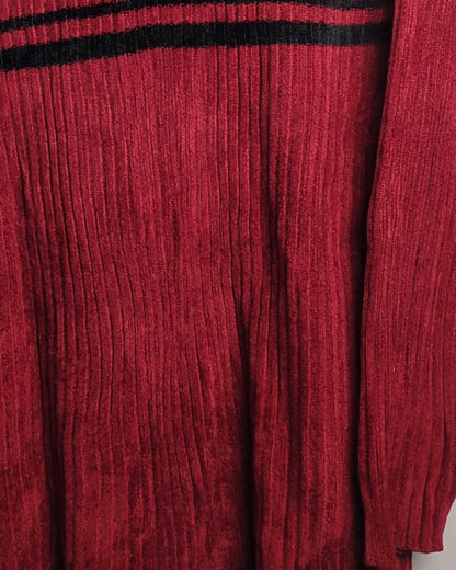 Gap Wine Quarter-Zip Sweater