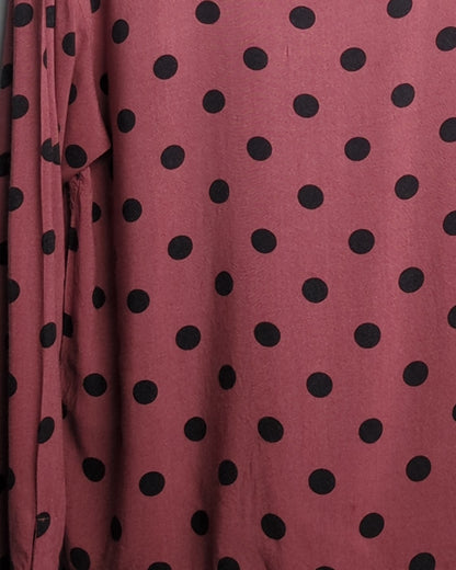 Pasta Wine Polka Blouse