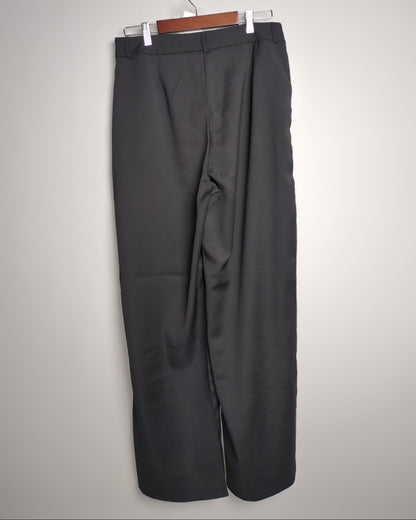 Freakins Black Wrap Trousers