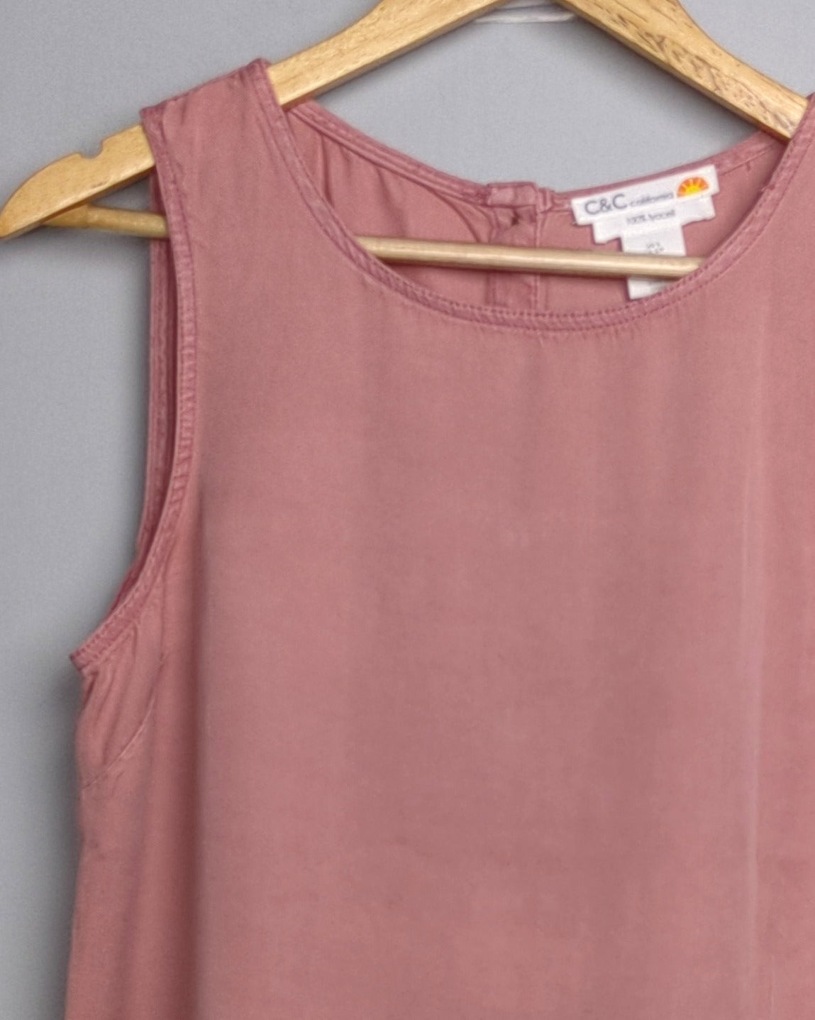 C&C California Lyocell Pink Top