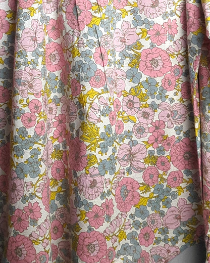 Talbots Pink Floral Blouse